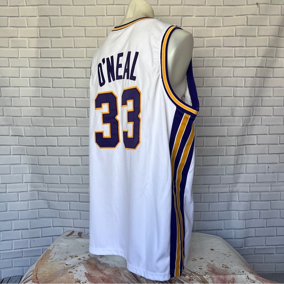 All American Collection SHAQUILLE O'NEAL LOUISIANA STATE 1990 33 Jersey Vintage - Picture 5 of 15